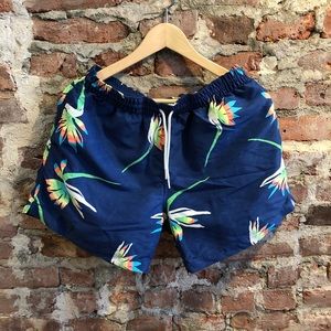Chubbies Bathing Suit - Original Print Blue - L/M